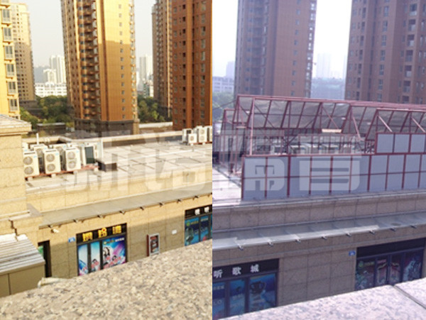 常州常發(fā)廣場(chǎng)空調(diào)室外機(jī)組降噪