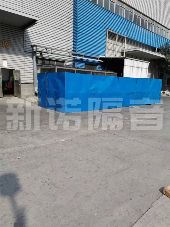 冷卻塔降噪現(xiàn)場施工照片