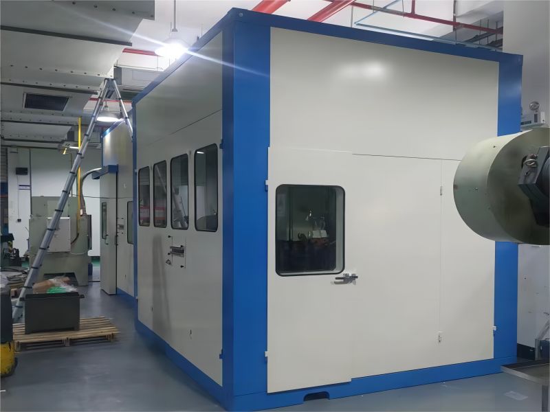 高速?zèng)_床隔音房